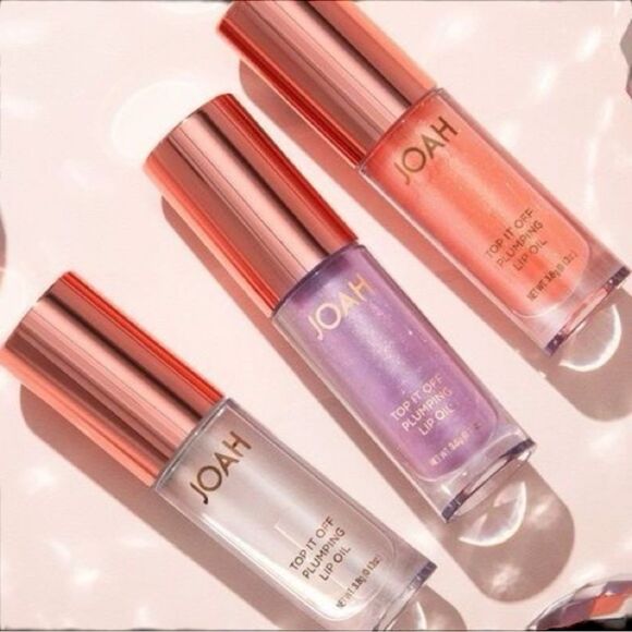 Joah Bubbly Top It Off Plumping Lip Oil Full Size NIB - Picture 3 of 5